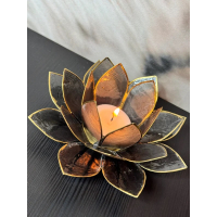 Lotus sfeerlicht zwart